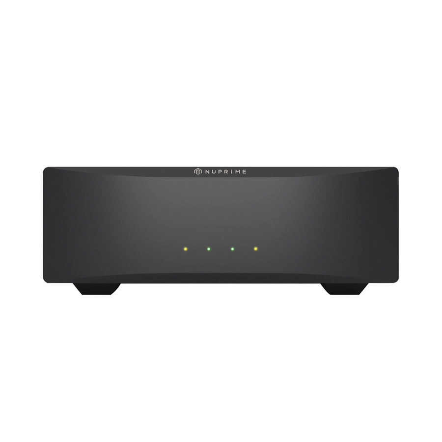 Front of NuPrime LPS-212 Linear Power Supply - Black