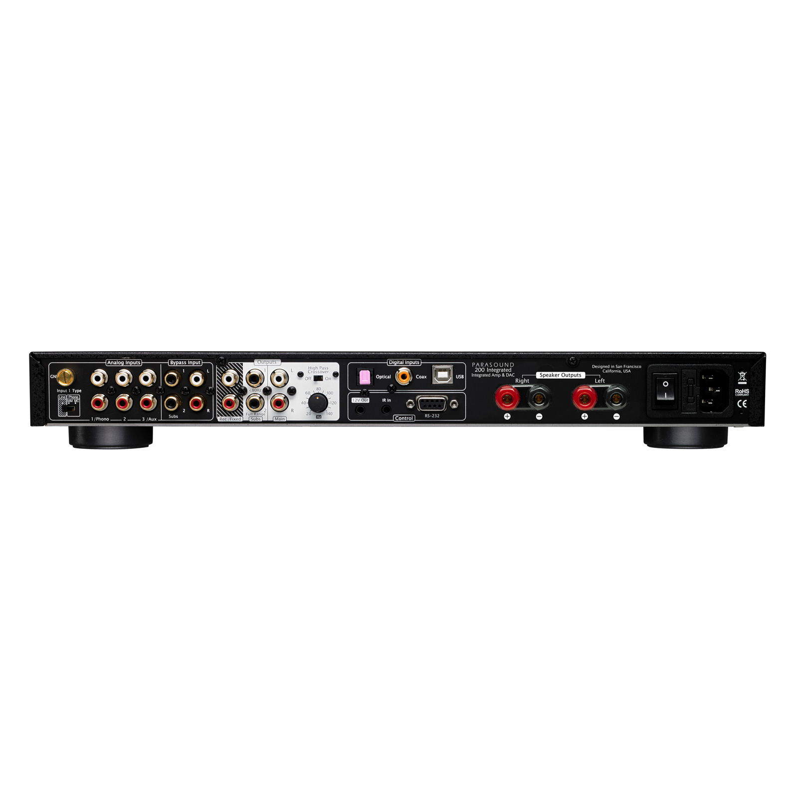 Parasound NewClassic 200 Integrated Amplifier - Thumbnail 3