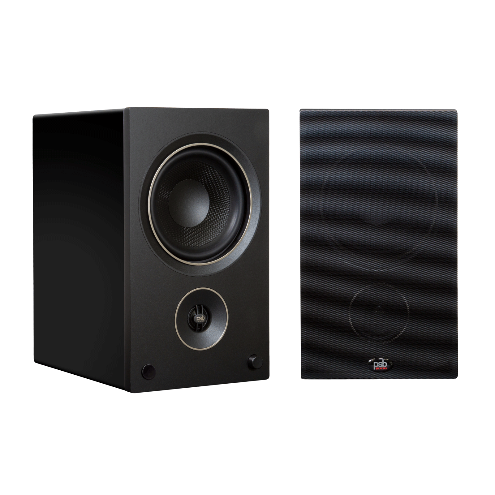 Pair of PSB Alpha AM5 Powered Bookshelf Speakers