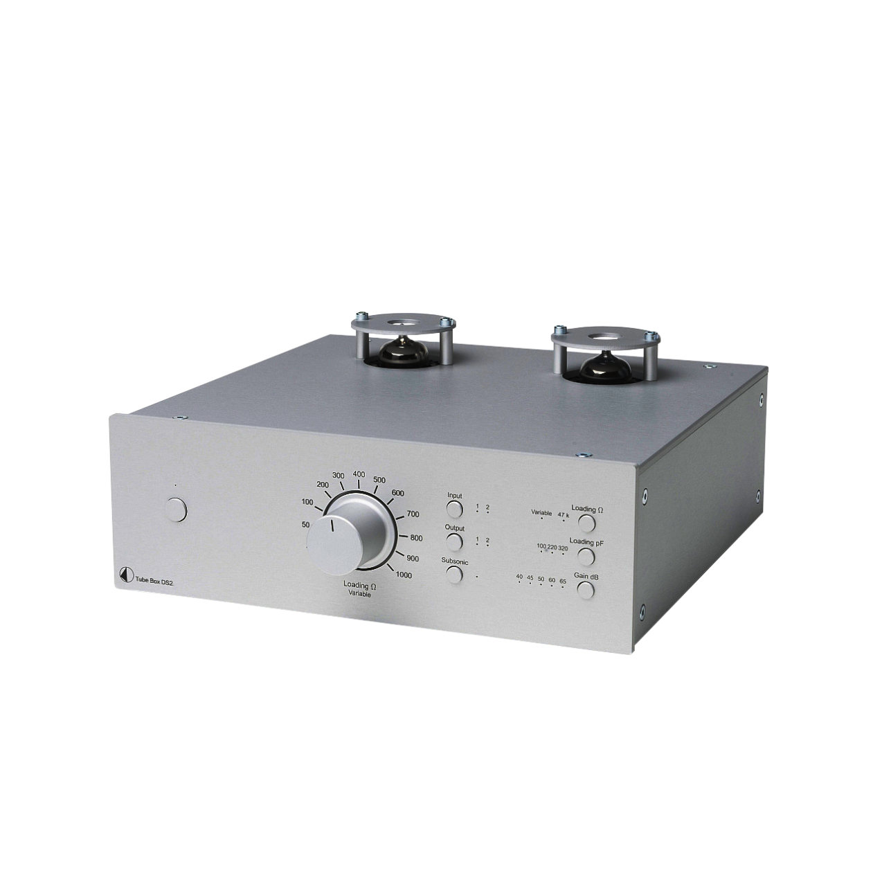 Pro-Ject Tube Box DS2 Phono Preamplifier - Silver