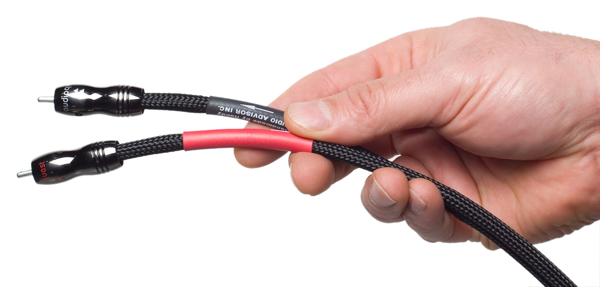 AudioQuest Black Mamba II Premium Audio Interconnect - RCA - 0.75 Meter - Pair