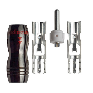 AudioQuest Black Mamba II Premium Audio Interconnect - RCA - 0.75 Meter - Pair