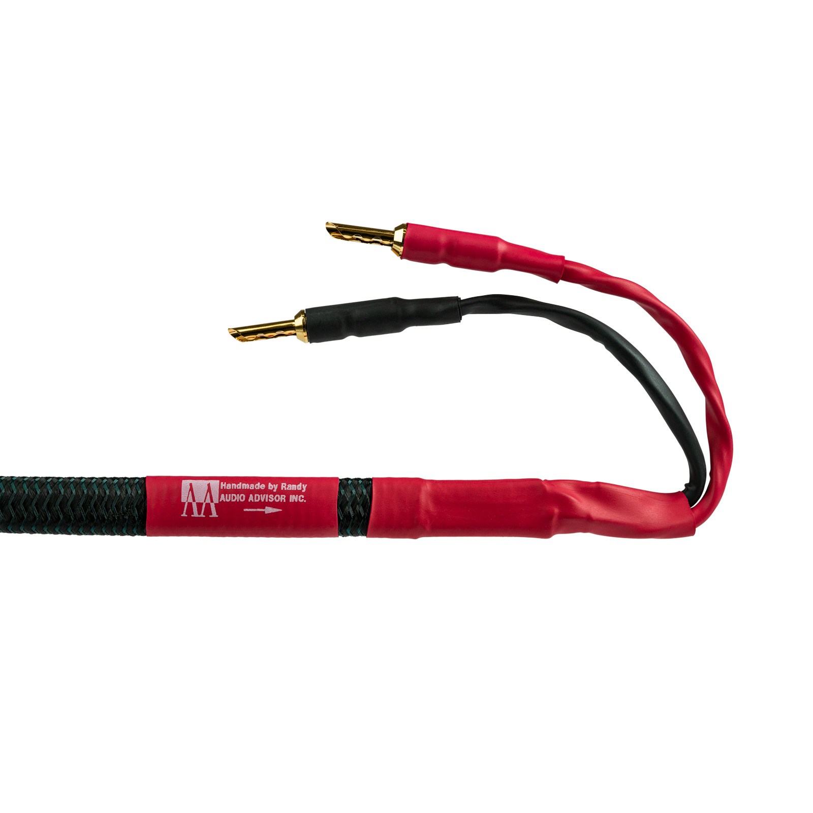 AudioQuest Rocket 88 Speaker Cable - PREMIUM No Frills Termination - 3 Foot Single Bi-Wire - Bananas to Spades