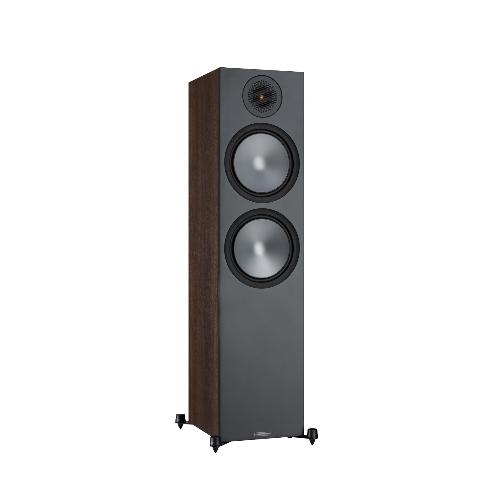 Monitor Audio Bronze 6G 500 Floorstanding Speaker - Walnut, Each