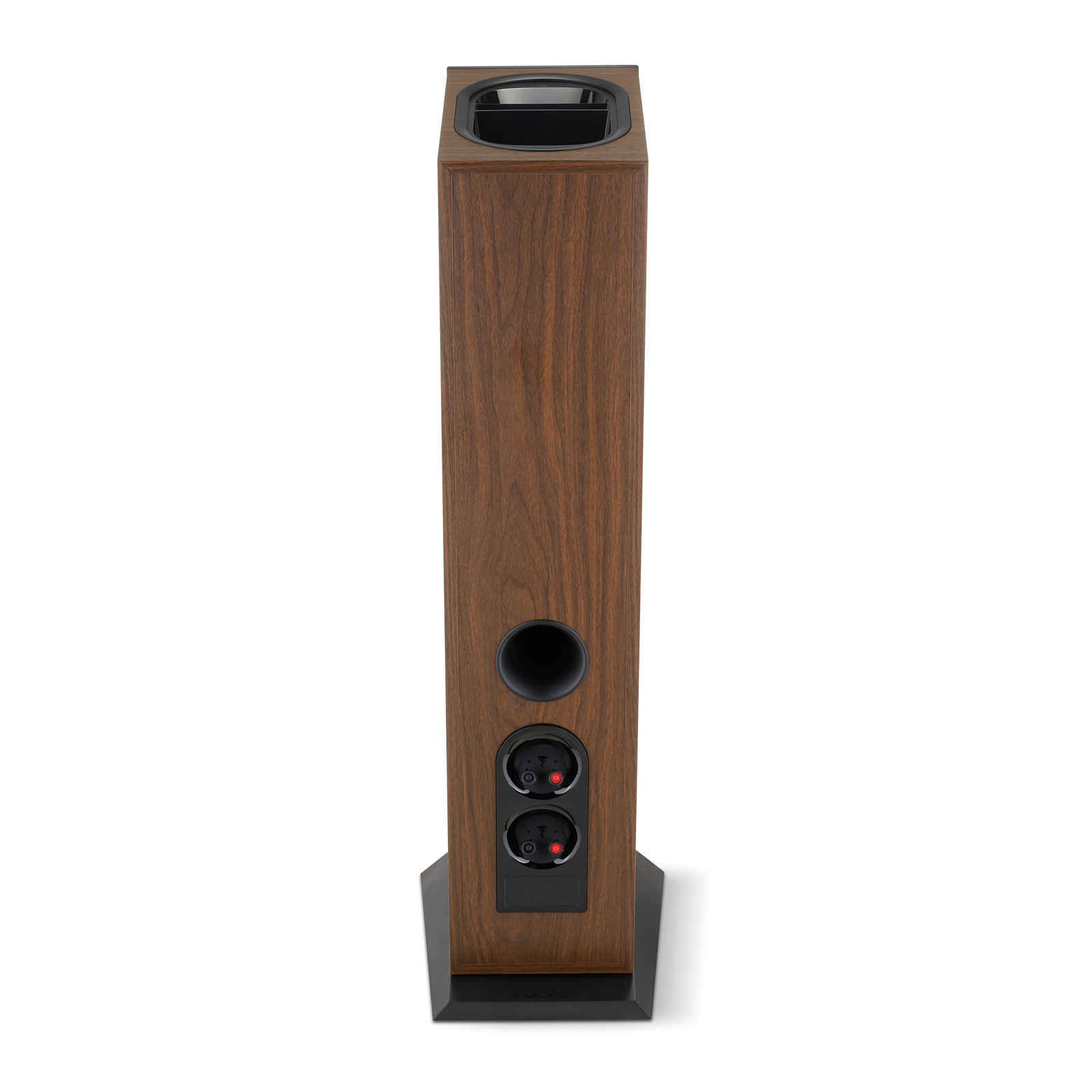 Back of Focal Theva No. 3-D Floorstanding Speaker