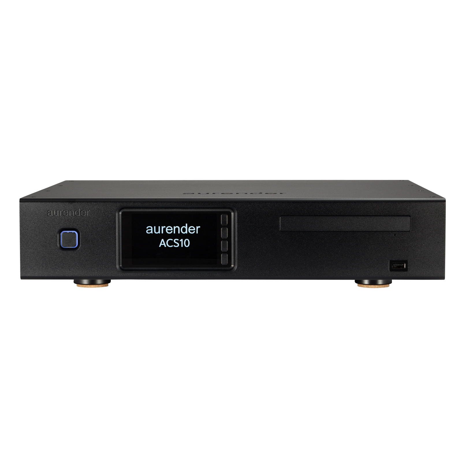 Aurender ACS10 Caching Music Streamer and CD Ripper - Black, 16TB