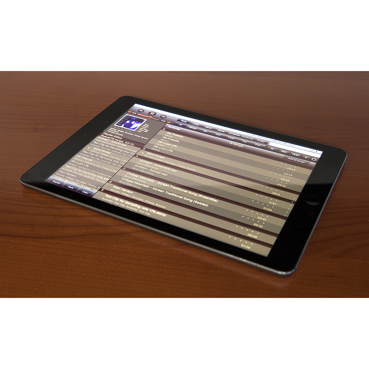 Left side of Aurender N10 Caching Music Streamer