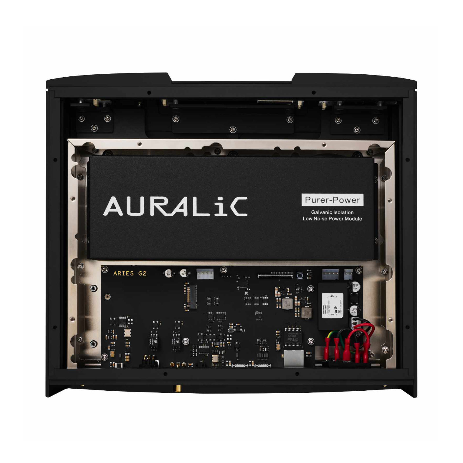 Interior of Auralic Aries G2.2 Wireless Streaming Transport