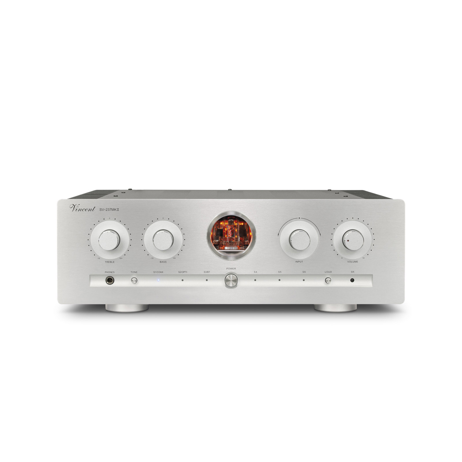 Vincent Audio SV-237MKII Hybrid Stereo Integrated Amplifier - Silver