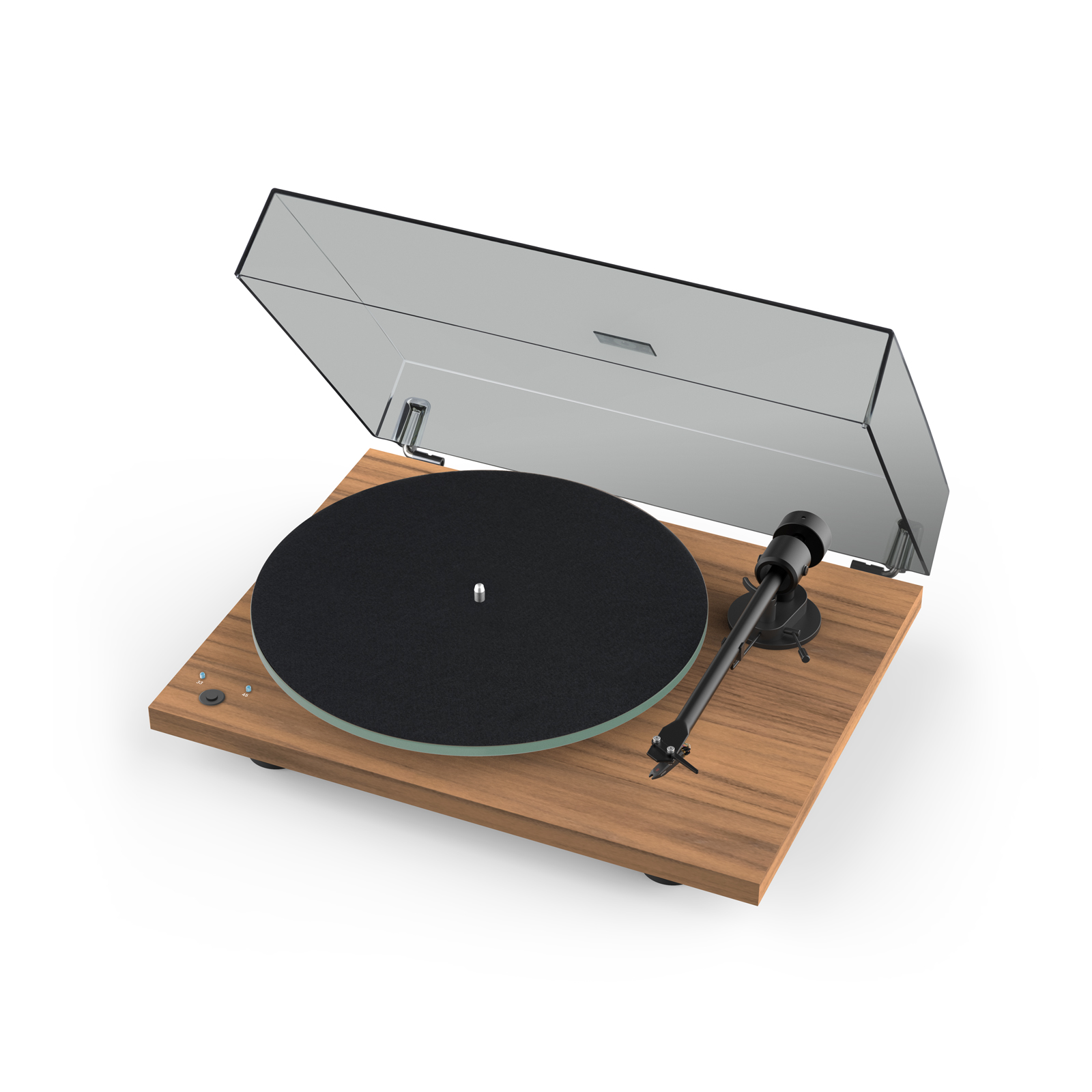 Glass covering of Pro-Ject T1 Phono SB Budget Reference Turntable