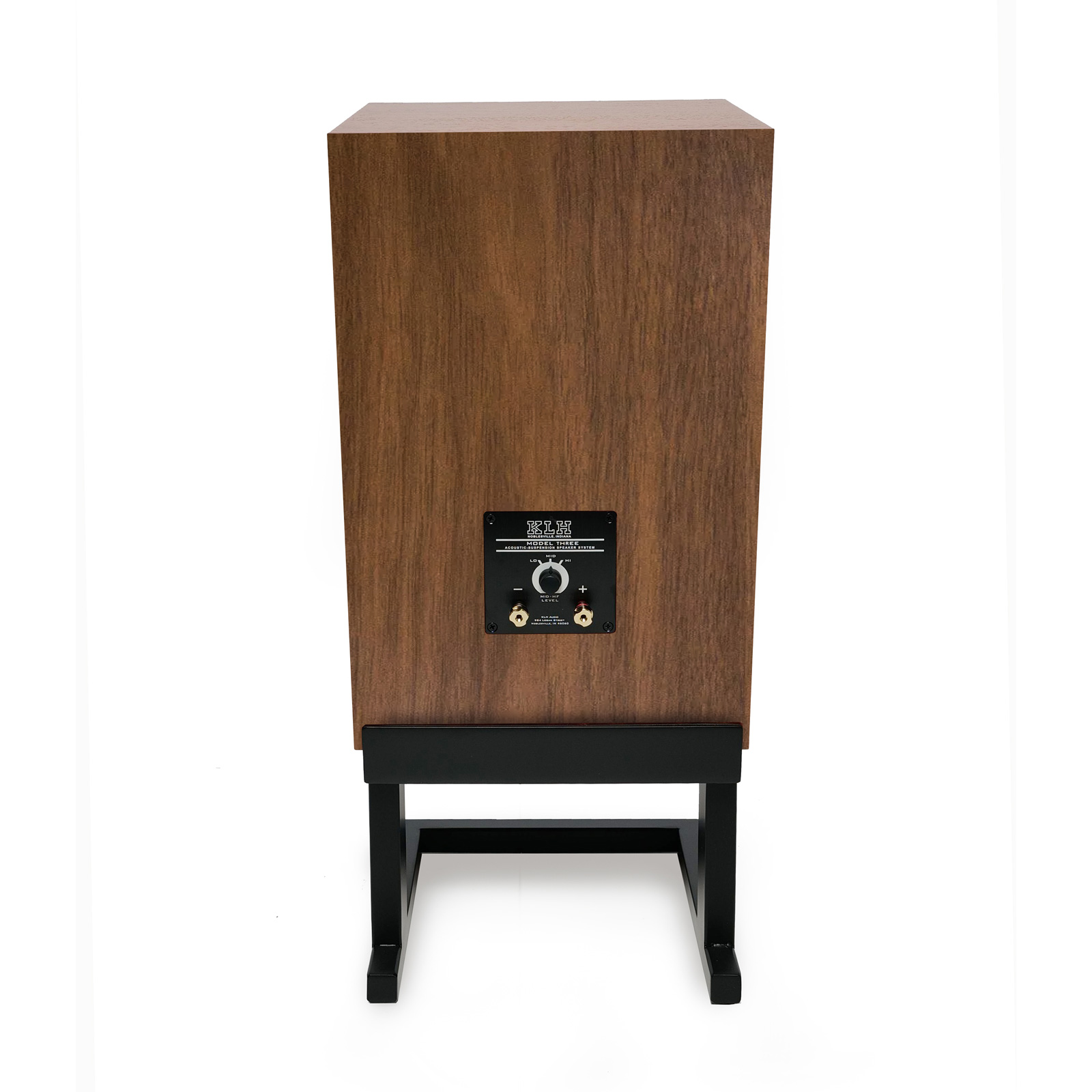 Back of KLH Model Three Bookshelf Speaker