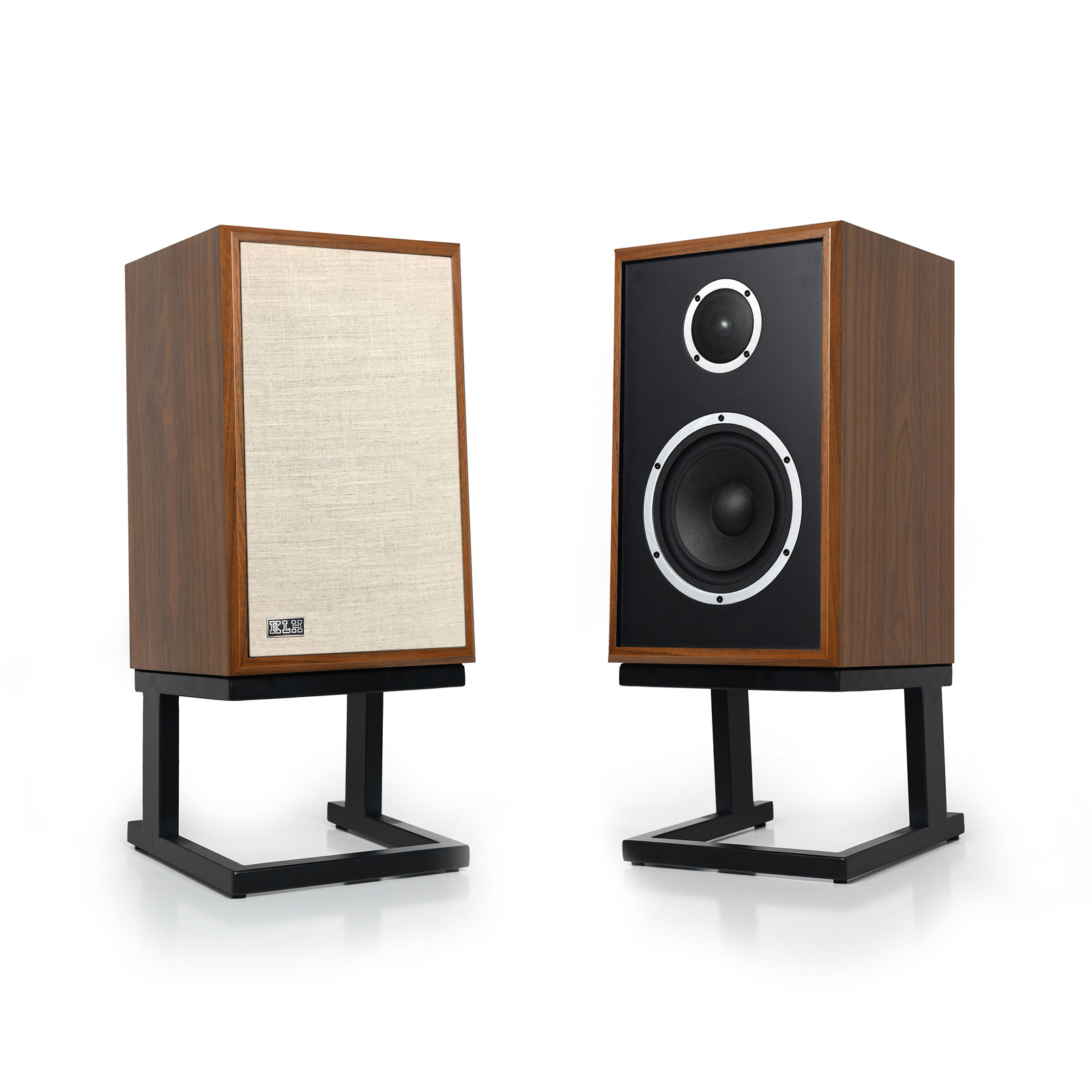 Pair of KLH Model Three Bookshelf Speaker