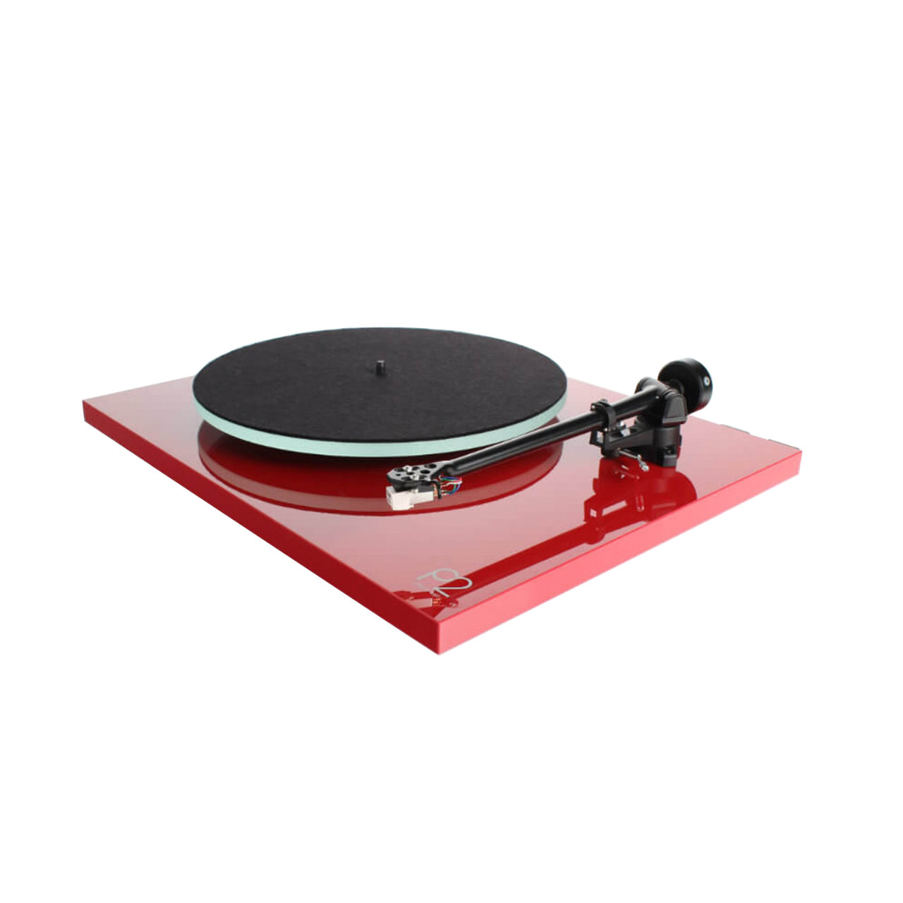 Rega Planar 2 Turntable - Red - Carbon Cartridge