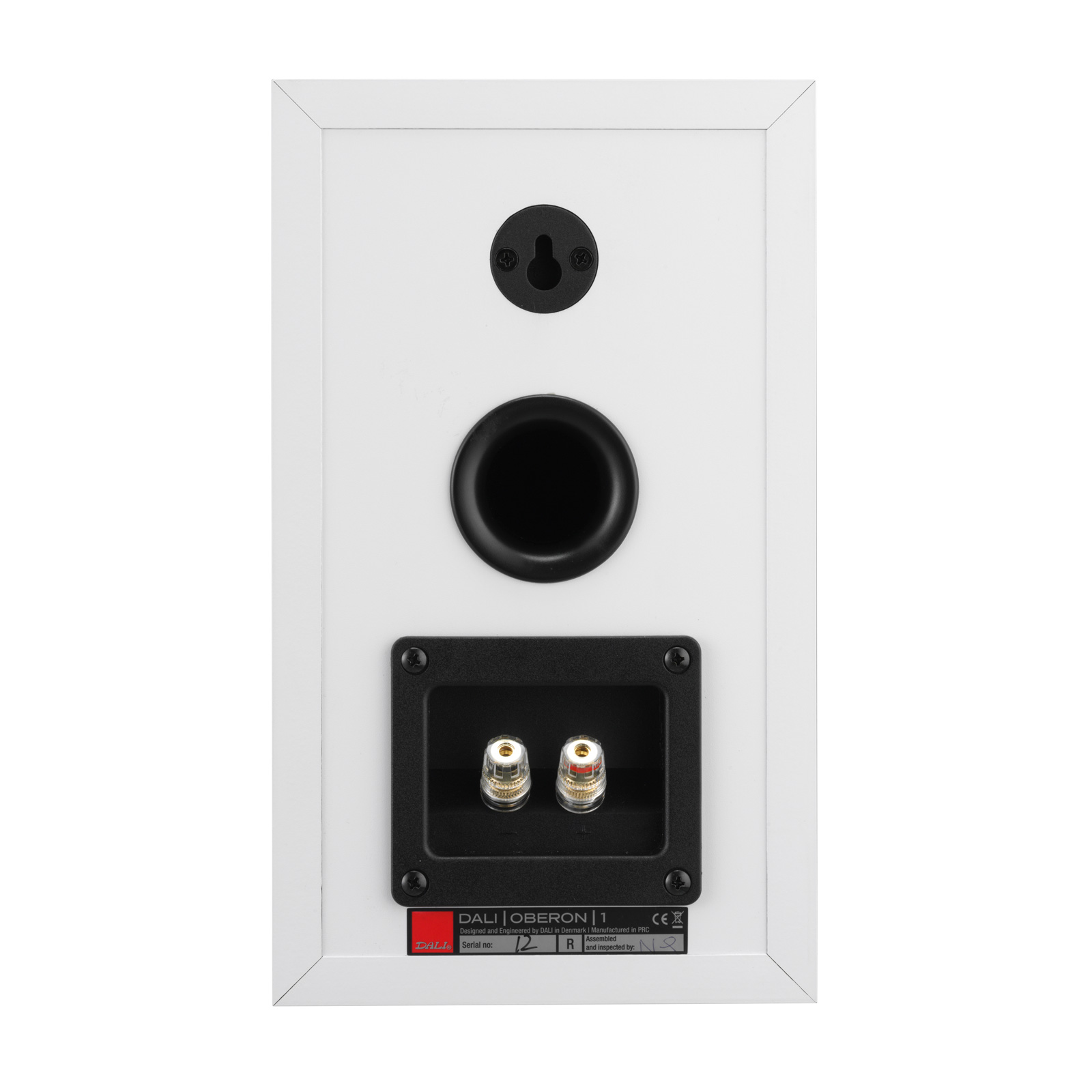 DALI OBERON 1 Bookshelf Speakers - White, Pair