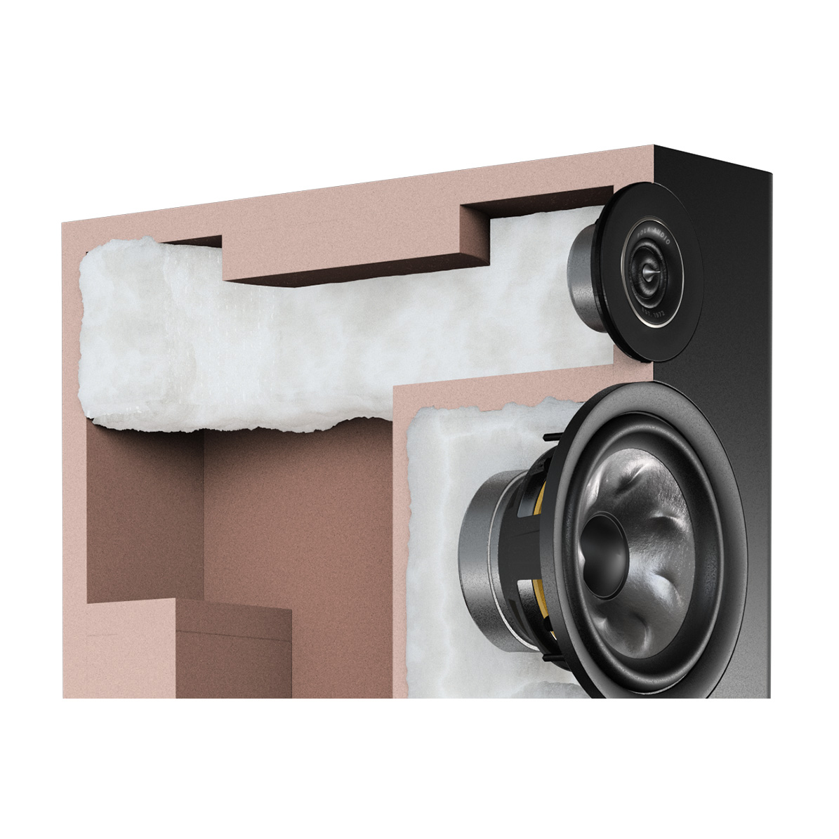 Polk Audio Reserve R600 Floorstanding Speaker - Brown - Each
