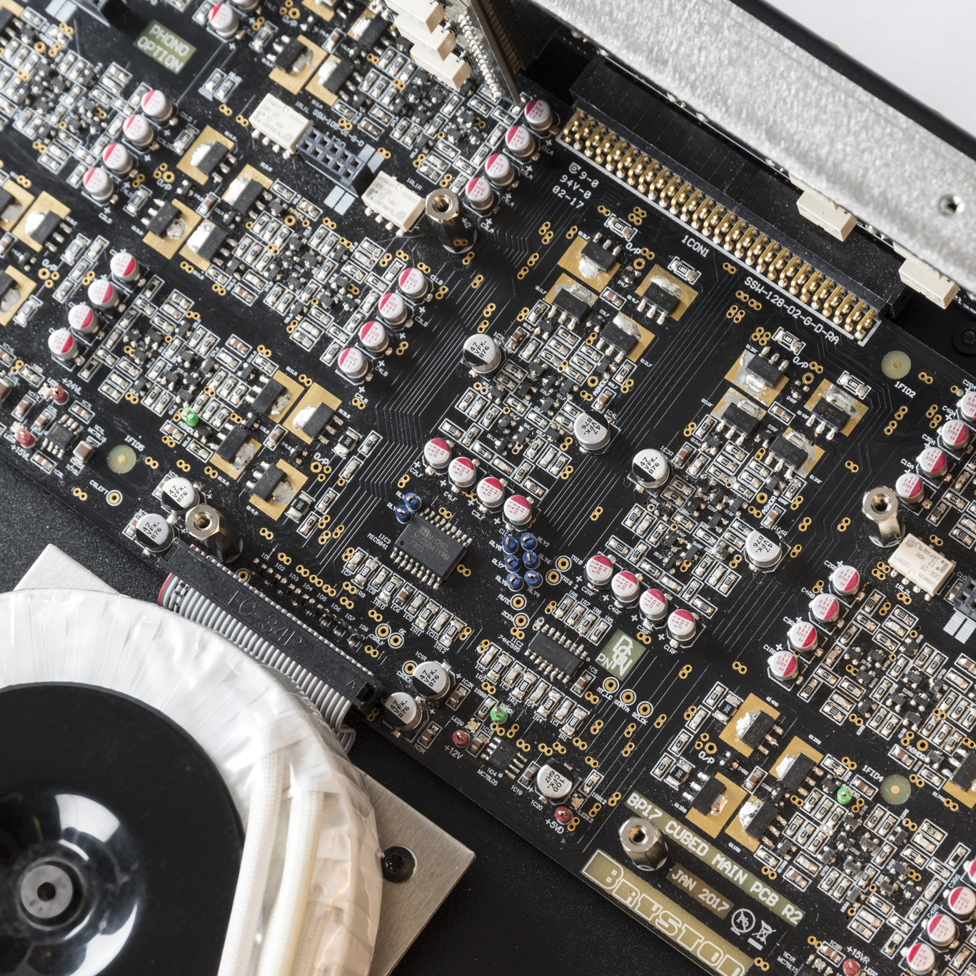 Interior of Bryston BP-17Â³ Stereo Preamplifier