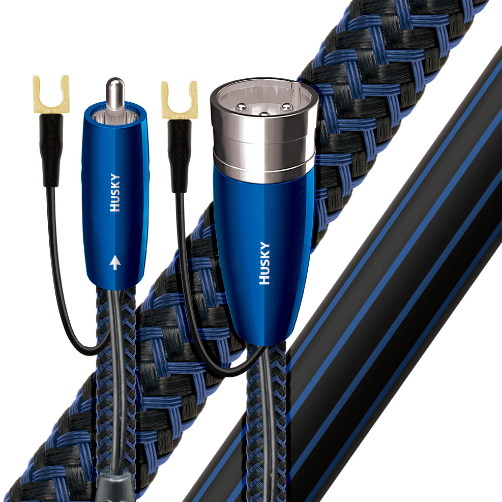 AudioQuest Husky Subwoofer Cable - 2.0 Meter - XLR to XLR - Single