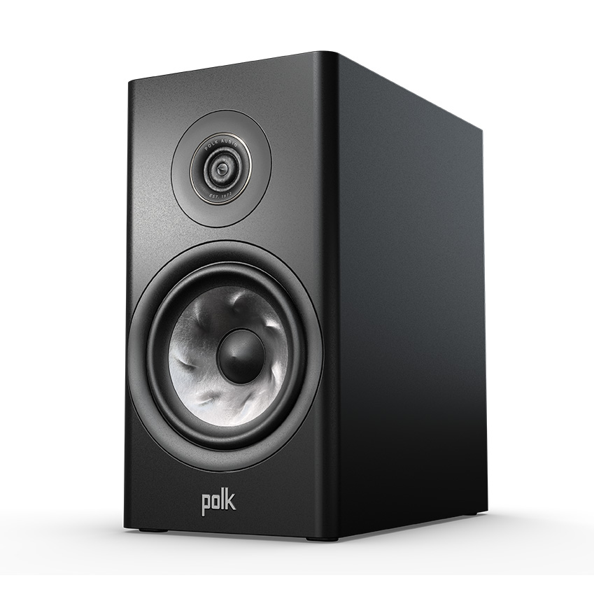 Left side of Polk Audio Reserve R100 Bookshelf Speakers