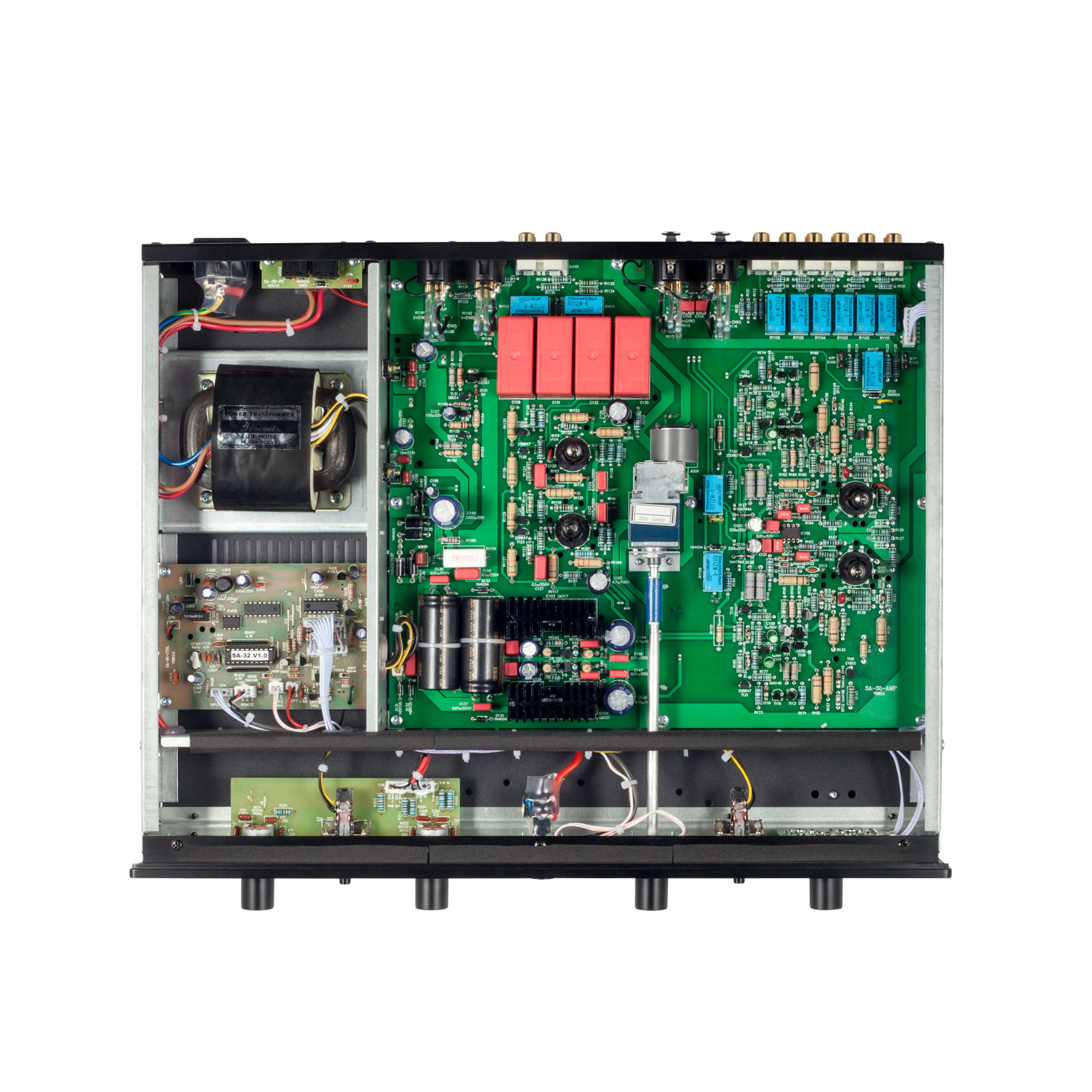 Interior of Vincent Audio SA-32 Stereo Hybrid Preamplifier