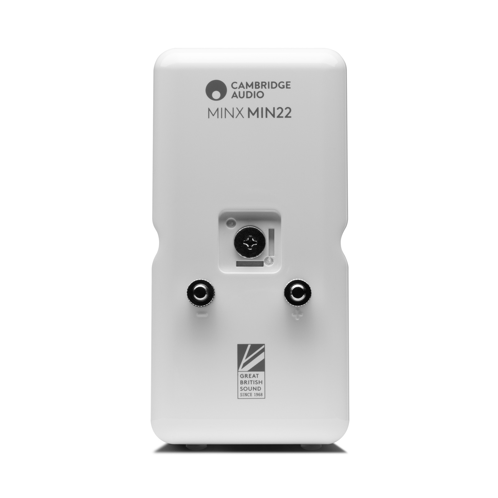 Back of Cambridge Audio Minx Min 22 Bookshelf Speaker