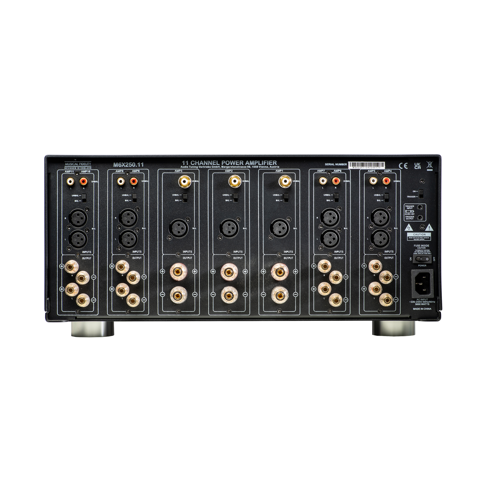 Musical Fidelity M6x 250.11 Multi Channel Amplifier - Thumbnail 2