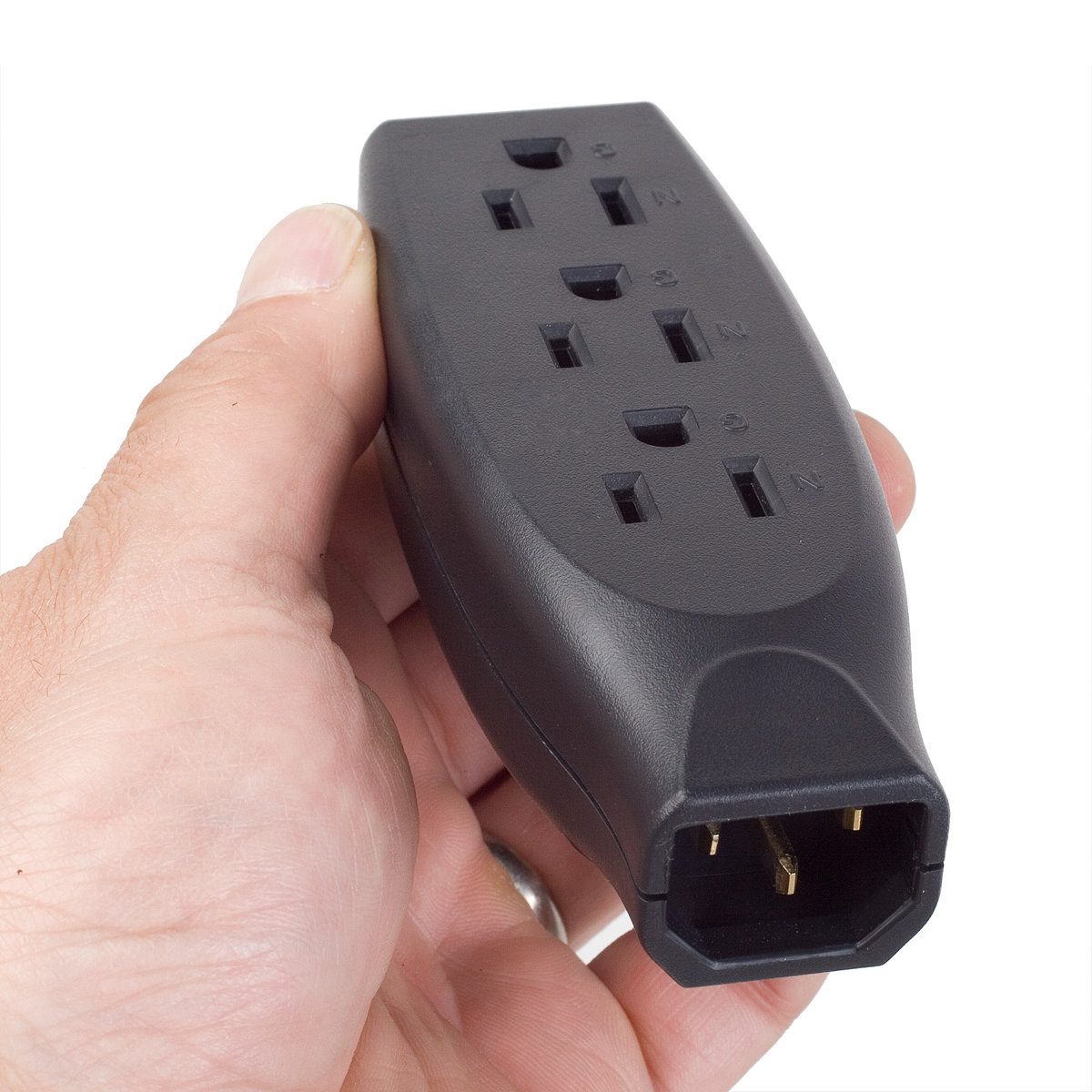 AudioQuest IEC 3US 3 Outlet Power Cable Adapter