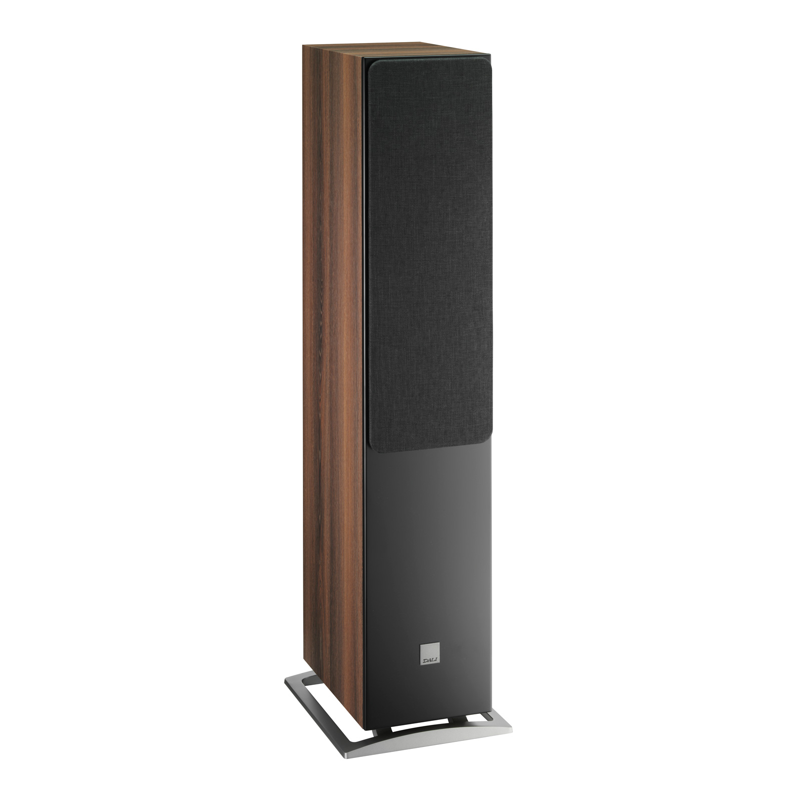 DALI Oberon 7 Floor Standing Speaker - Walnut, Each
