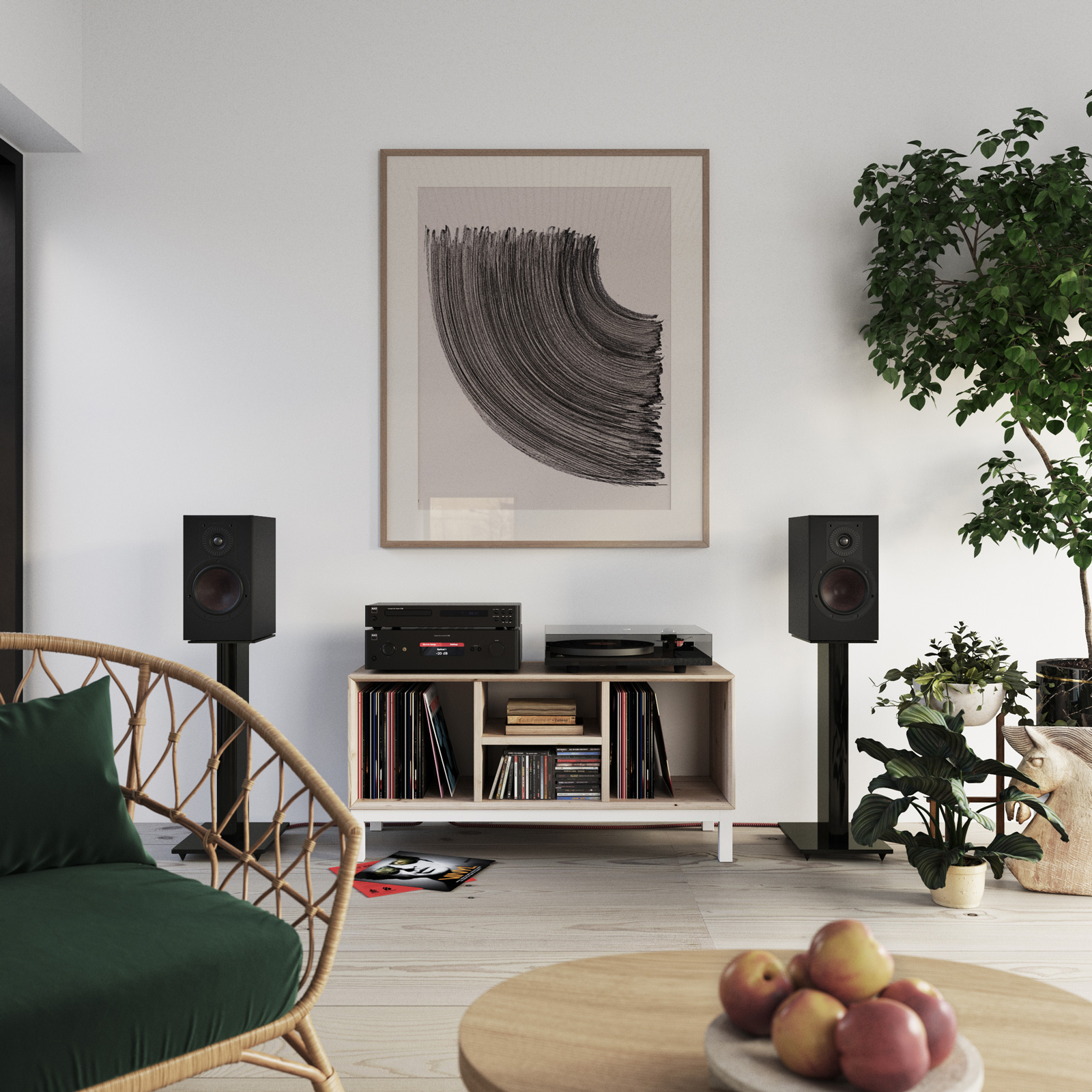 Home display of DALI OPTICON 2 MK2 Bookshelf Speakers