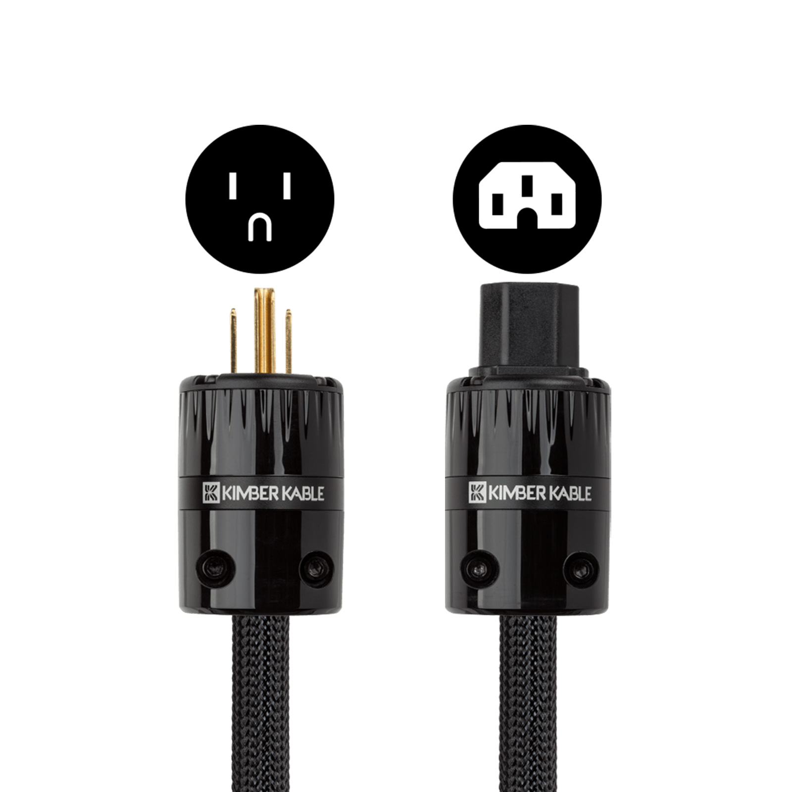 Kimber Kable PK 14 BASE Power Cable - 1.5 Meter - 15 Amp