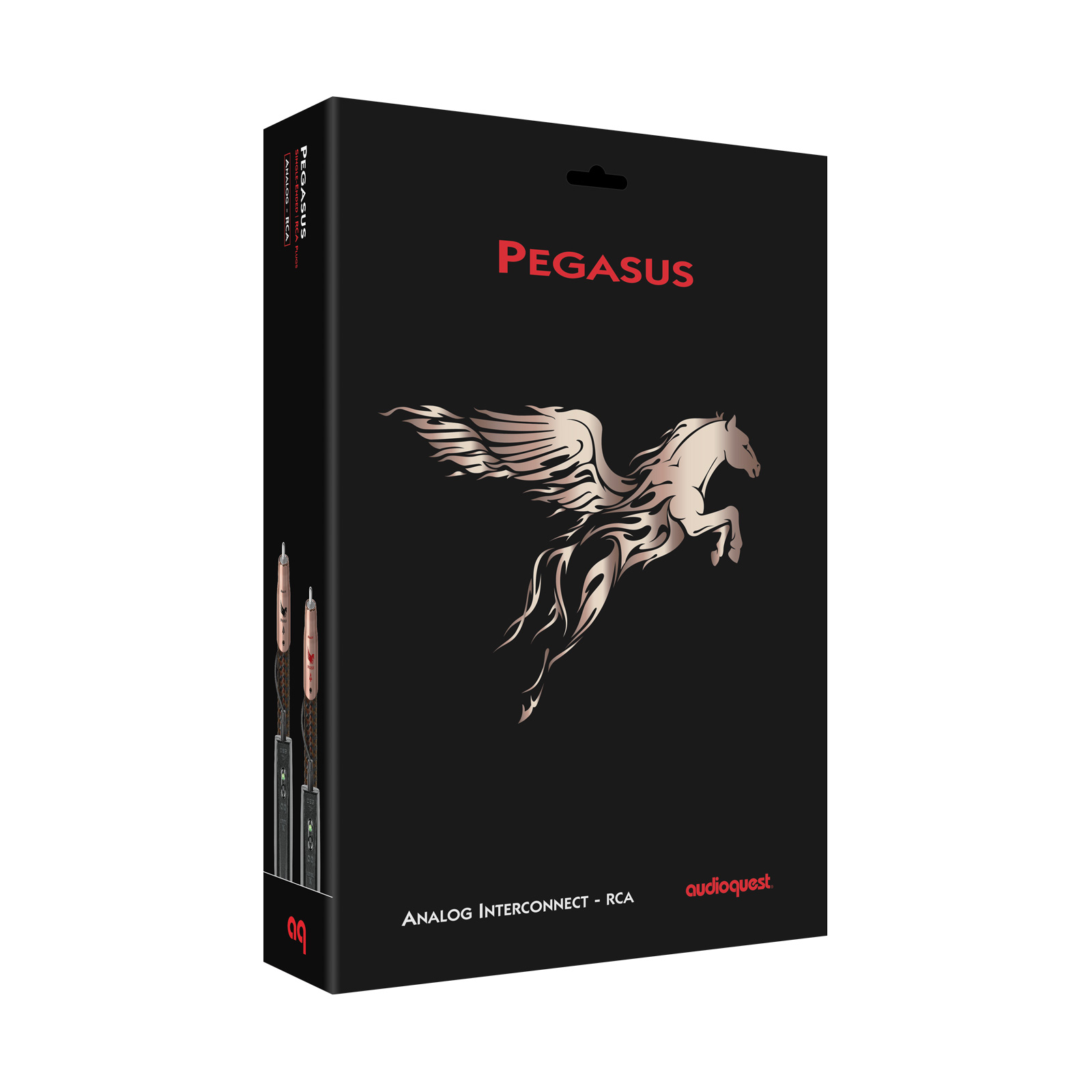 AudioQuest Pegasus Interconnect Cable - 72V DBS - 3.0 Meter - RCA to RCA - Pair