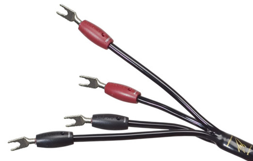 AudioQuest Rocket 33 Speaker Cable - 25 Foot - Bi-Wire - Spade to