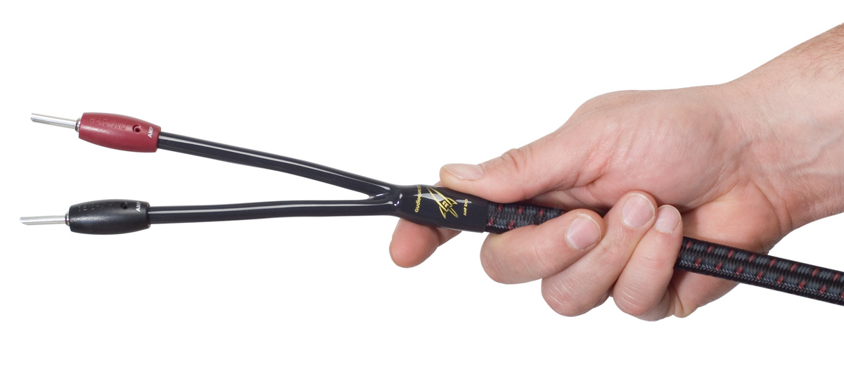 AudioQuest Rocket 33 Speaker Cable - 8 Foot - BFA Banana to BFA Banana - Pair