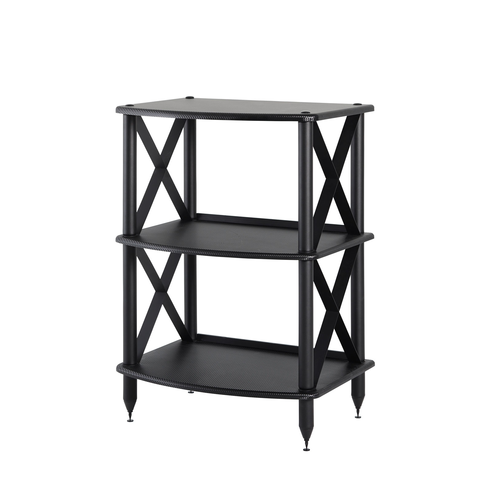 Pangea Audio Vulcan LP Storage Rack - Carbon Fiber