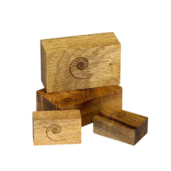 Cardas Audio Myrtle Wood Block Isolators - Large - Set of 6