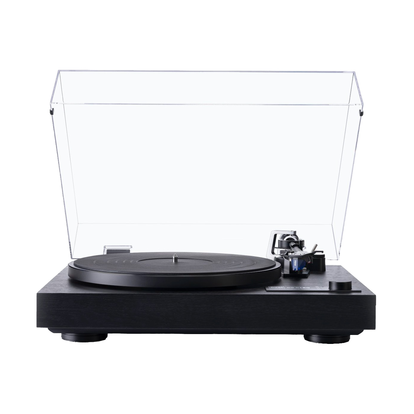 Dual CS 618Q Direct Drive Turntable - Black - Ortofon 2M Blue