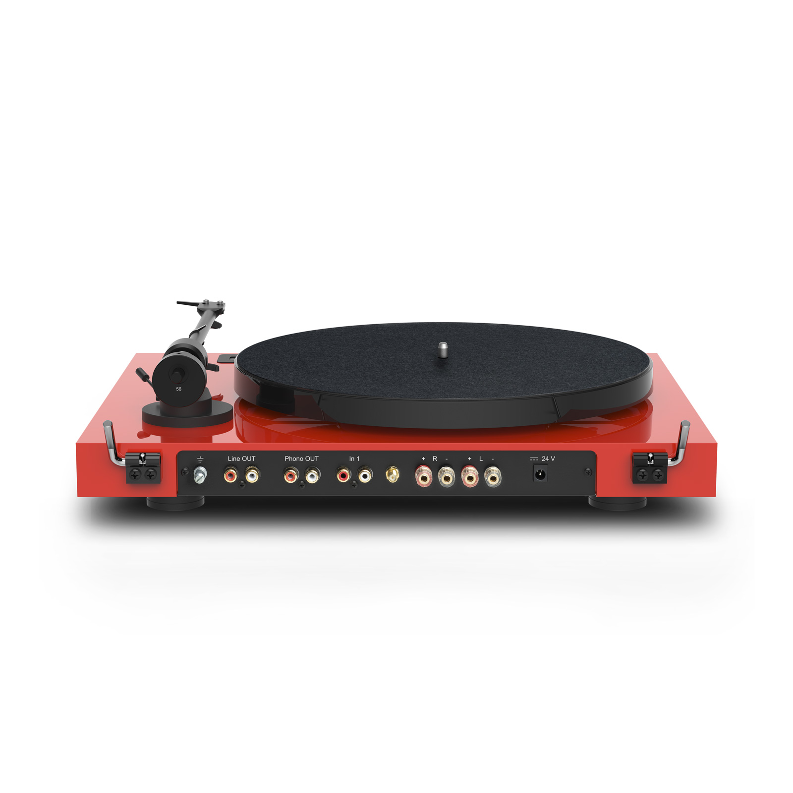 Back of Pro-Ject Juke Box E1 Turntable