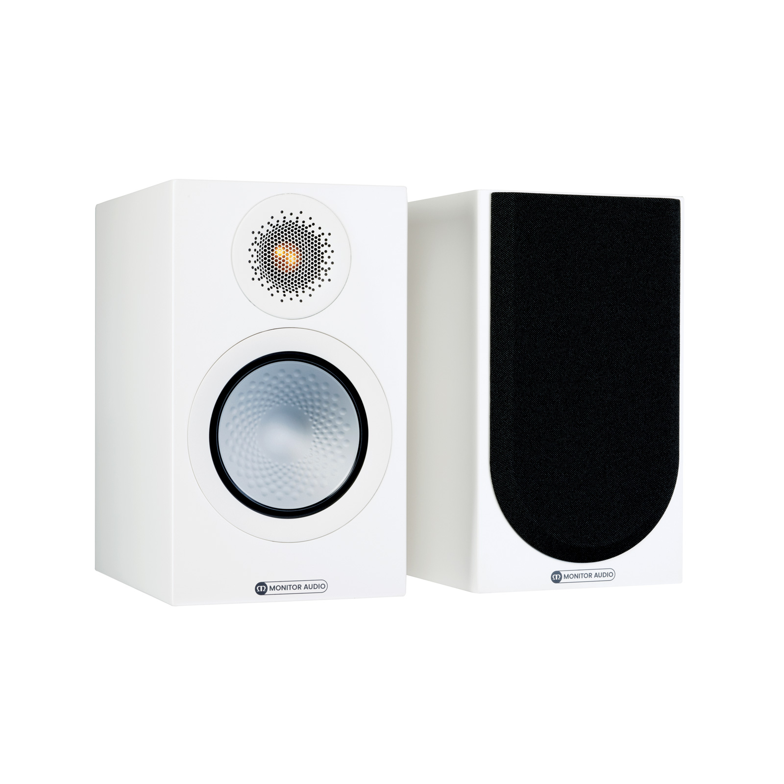 Monitor Audio Silver 50 7G Bookshelf Speakers - White - Pair