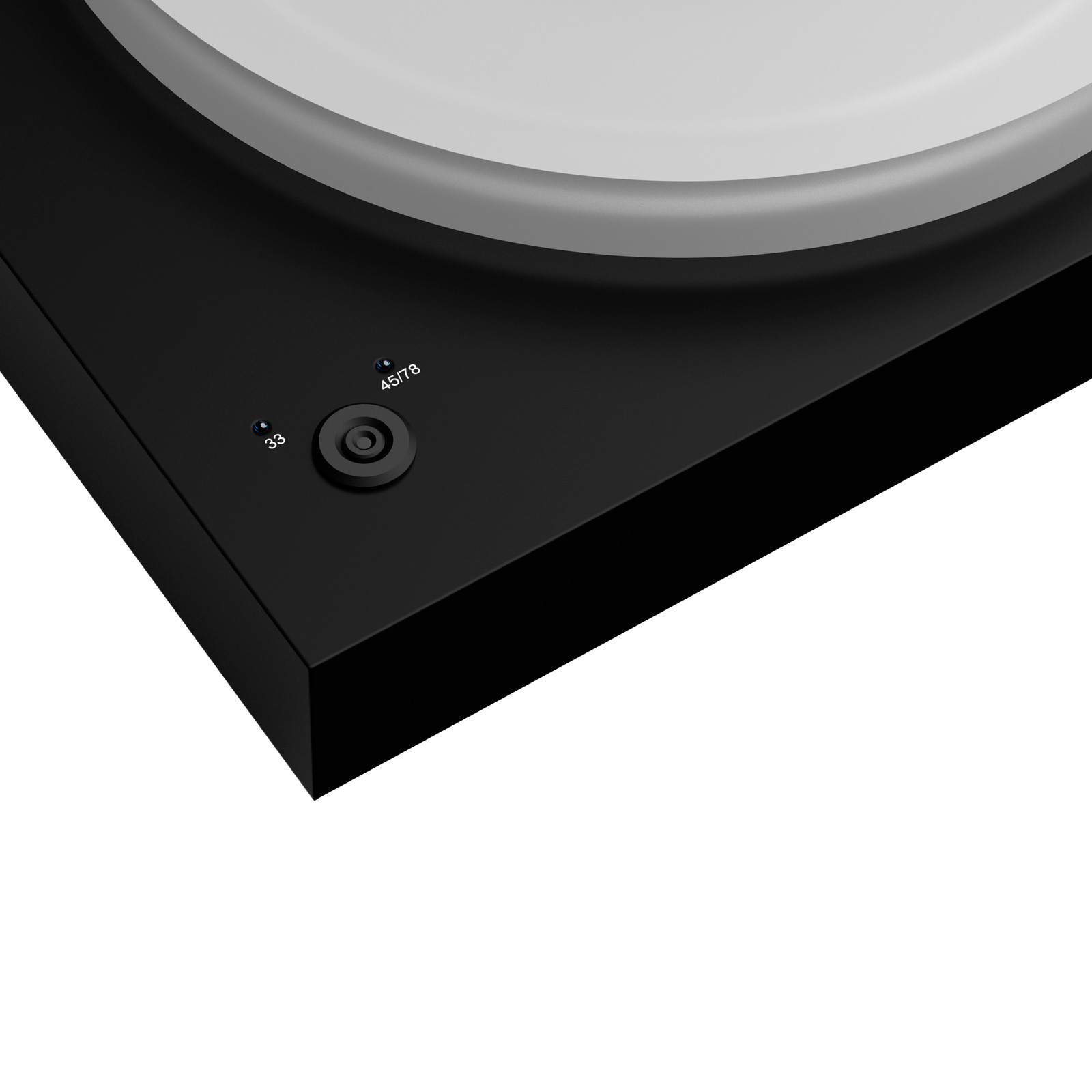 Buttons of Pro-Ject X2 Turntable