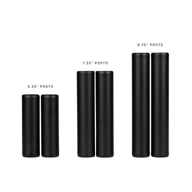 Pangea Audio Vulcan 7.25-Inch Black Posts - Set of 4 - Black - Demo