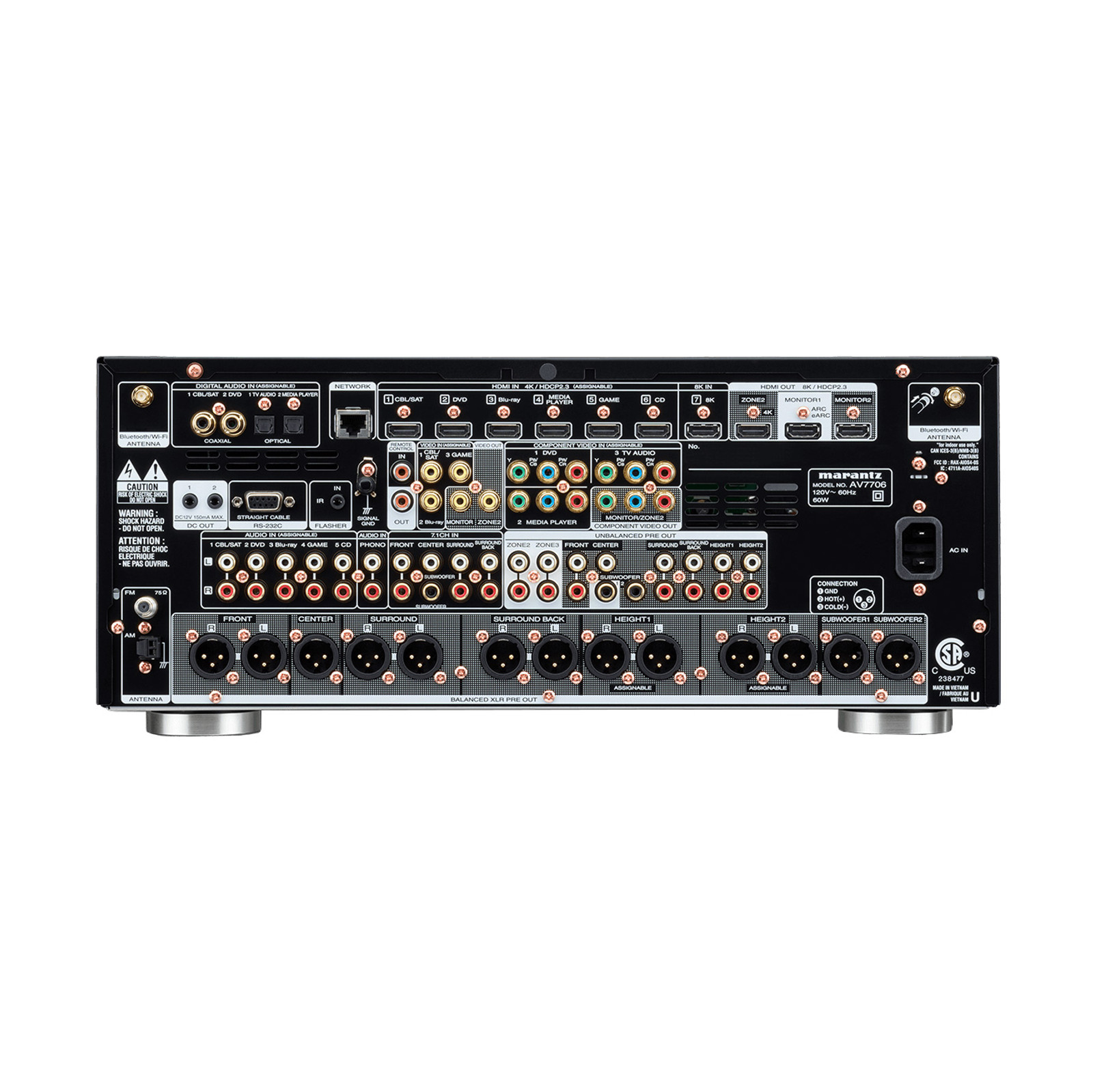 Marantz AV7706 Networking AV Preamp Processor - Demo