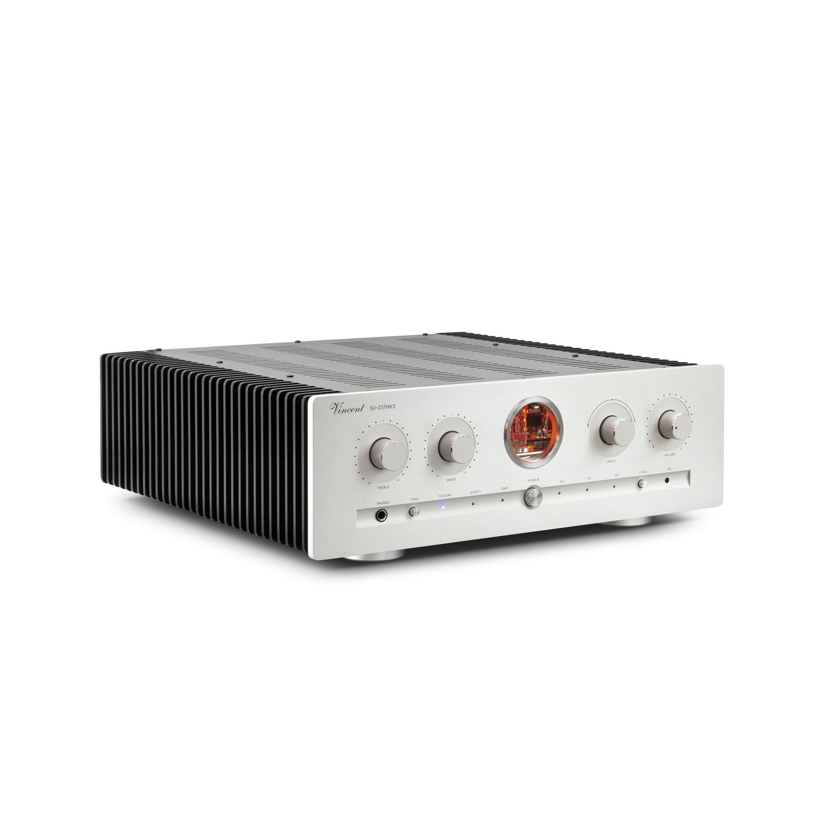 Side of Vincent Audio SV-237MKII Hybrid Stereo Integrated Amplifier