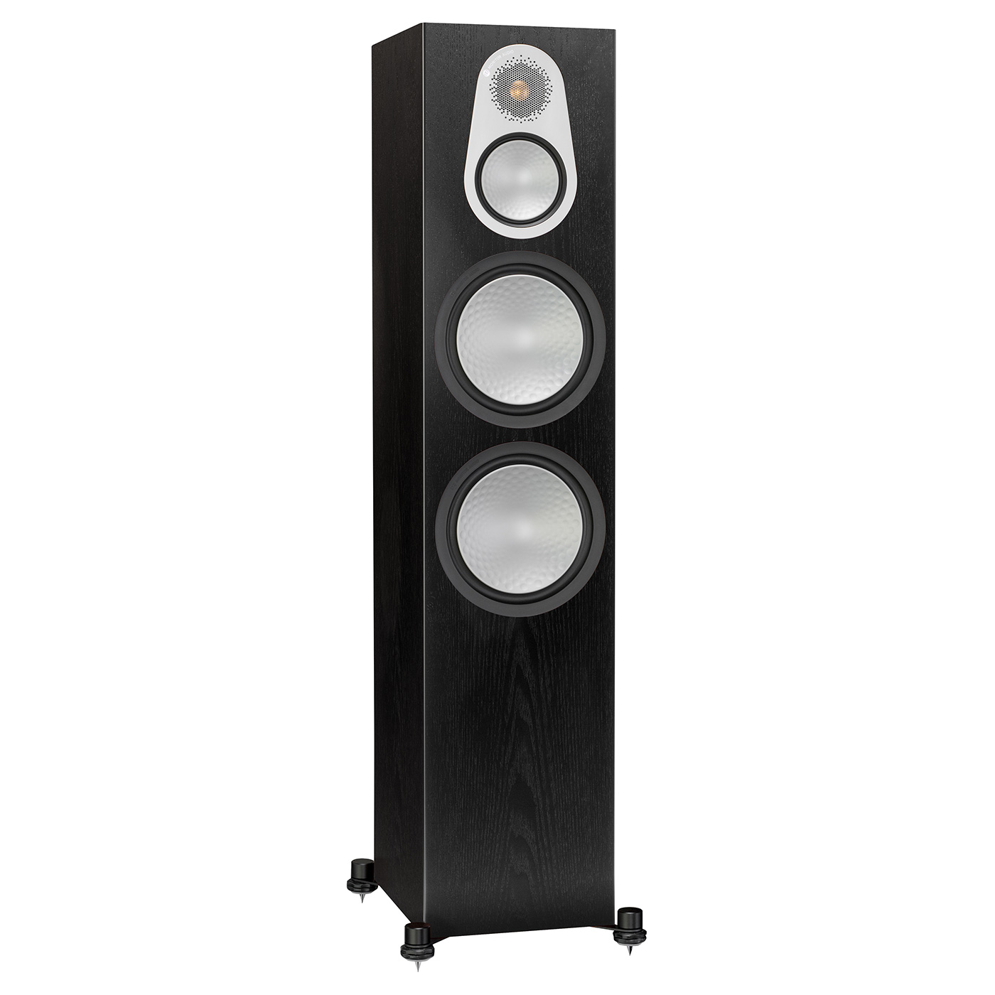 Monitor Audio Silver 500 Floorstanding Speaker - Black Oak - Each