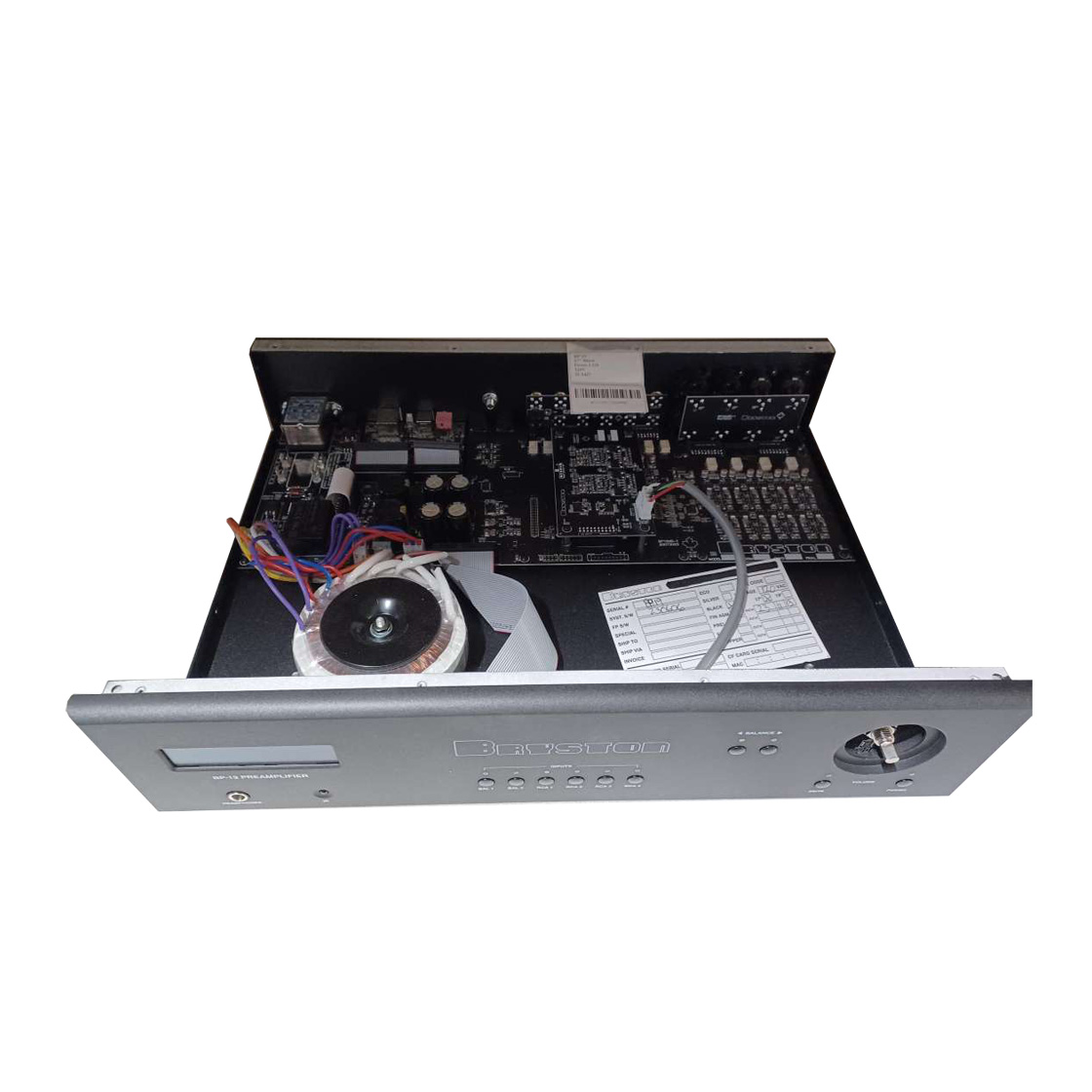 Interior of Bryston BP-19 Analog Preamplifier with MM Phono