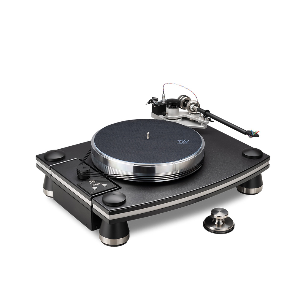 Full display of VPI Red Dragon Turntable