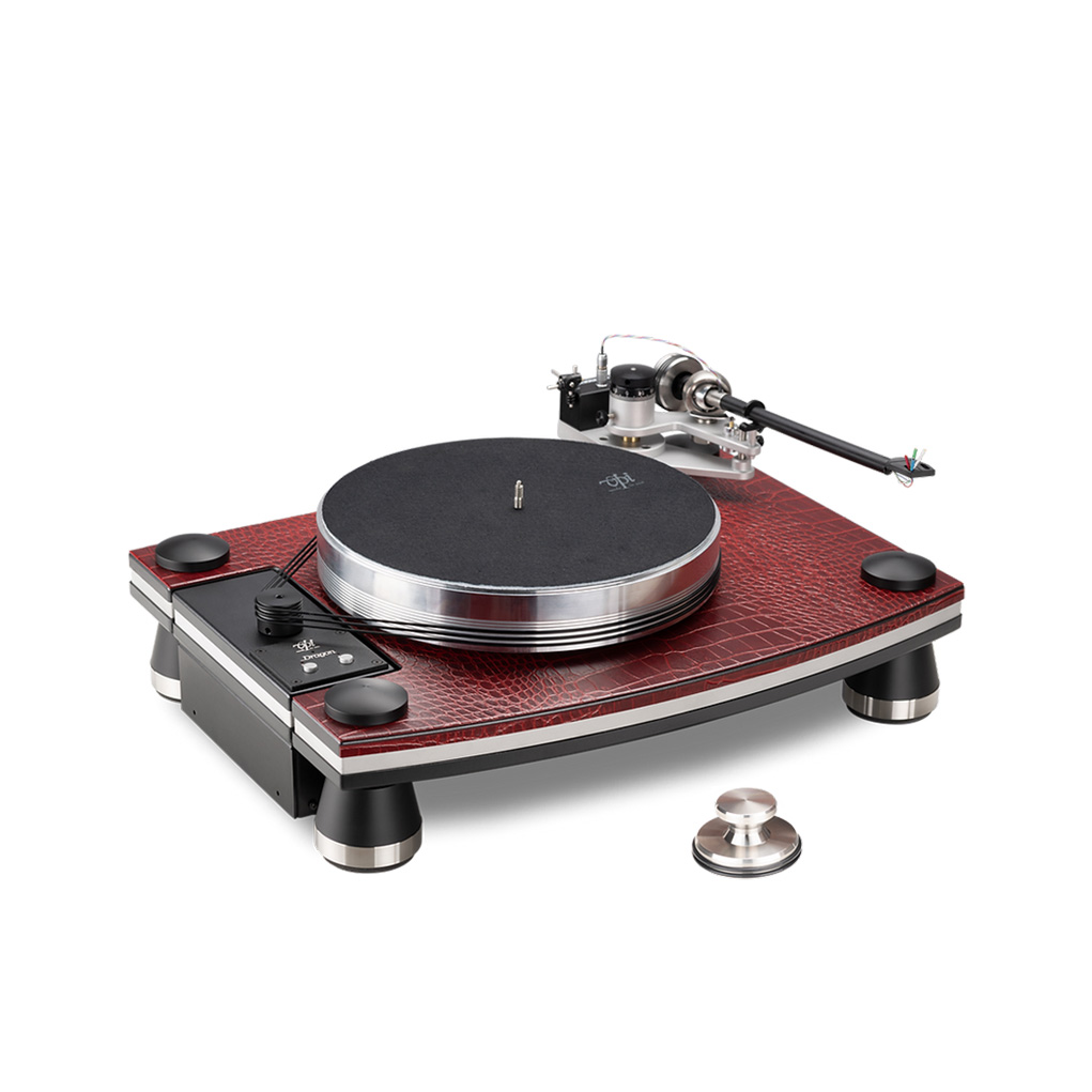 Full display of VPI Red Dragon Turntable