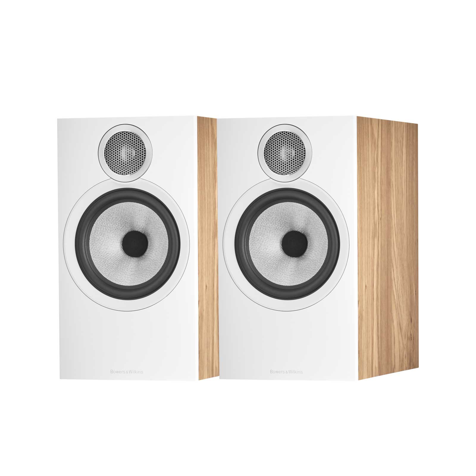 Bowers & Wilkins 606 S3 Bookshelf Speakers - Oak - Pair