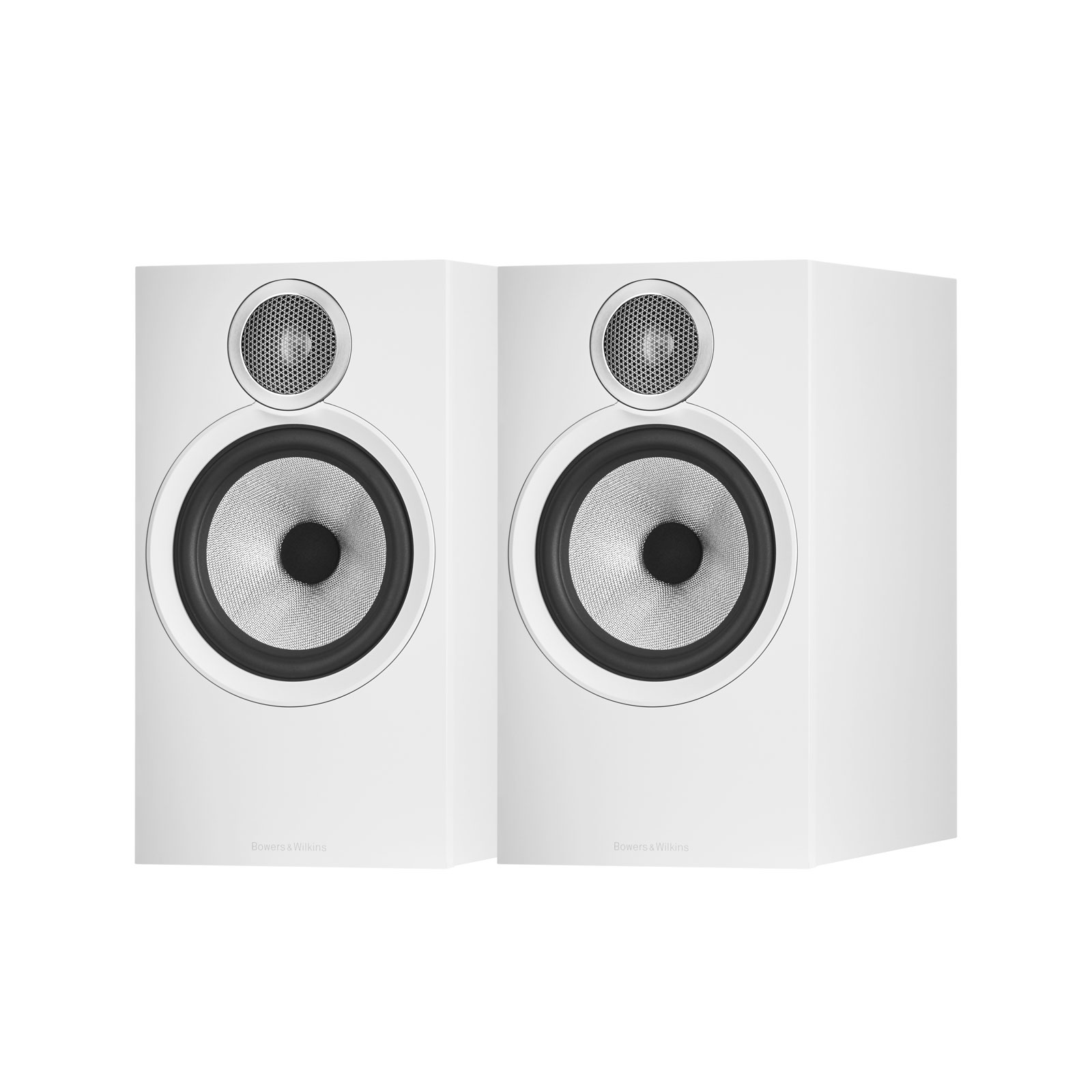 Bowers & Wilkins 606 S3 Bookshelf Speakers - White - Pair