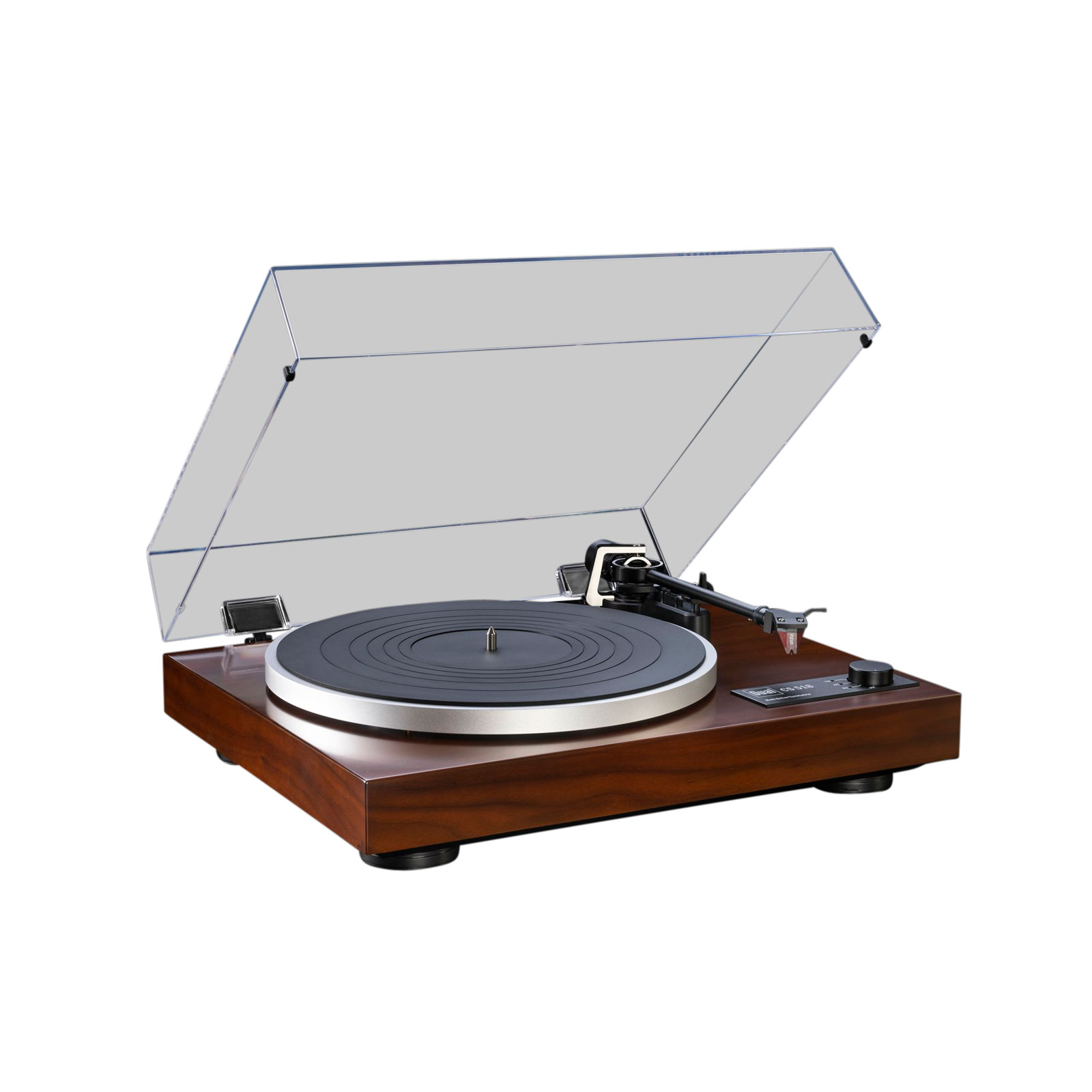 Dual CS 518 Manual Turntable - Walnut - Ortofon 2M Red Cartridge