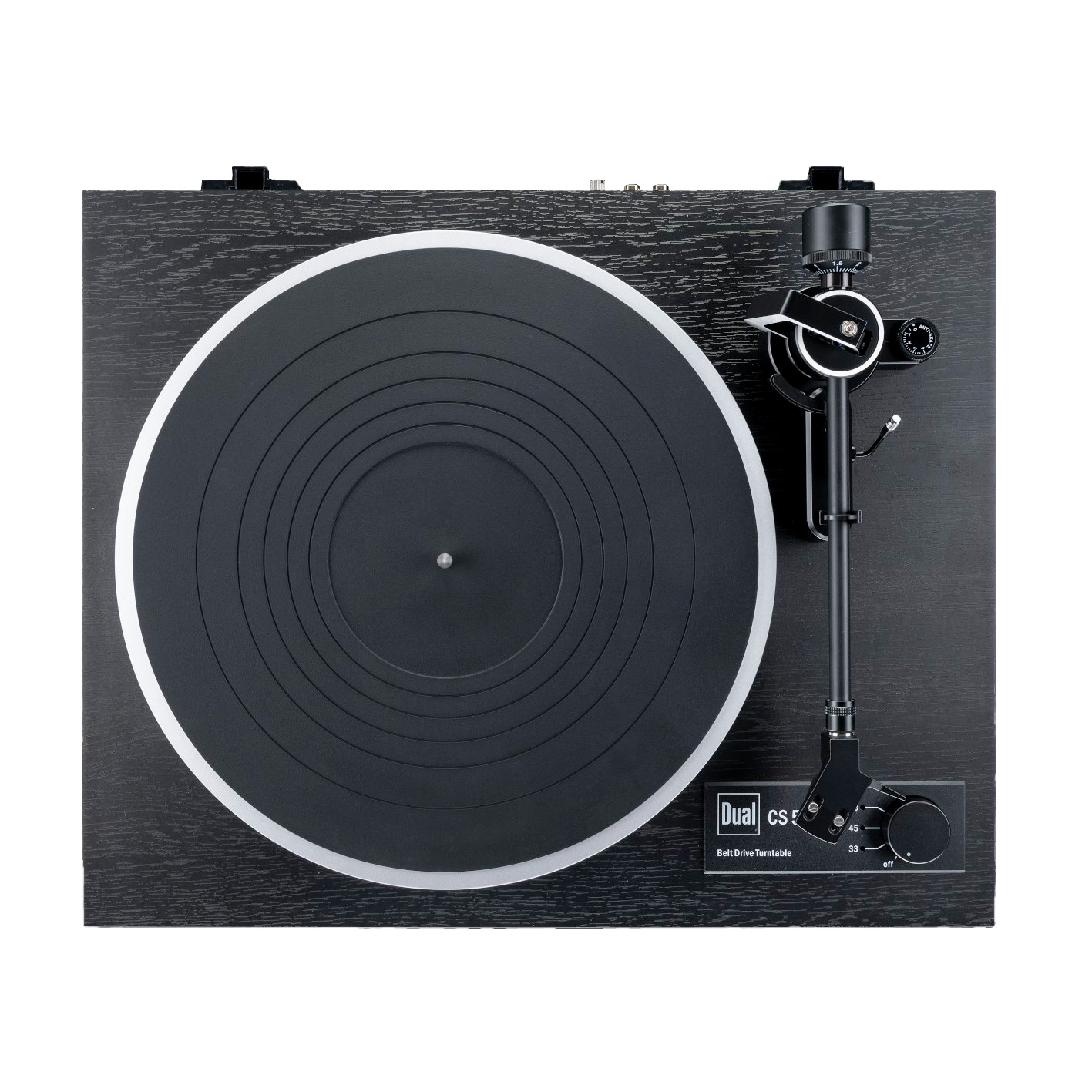 Upper display of Dual CS 518 Manual Turntable