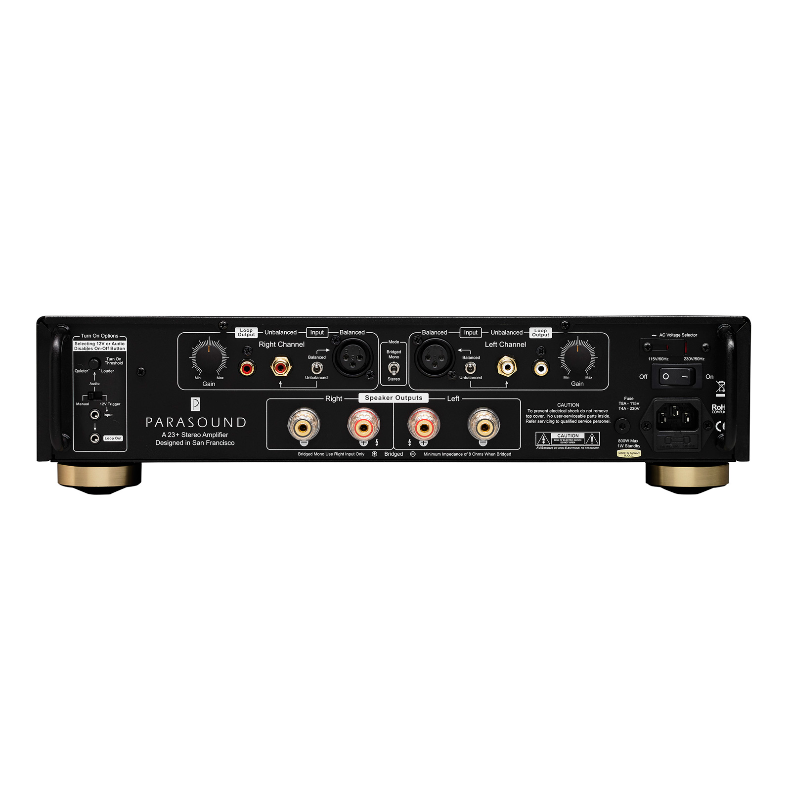 Parasound Halo A23+ Stereo Amplifier - Thumbnail 5